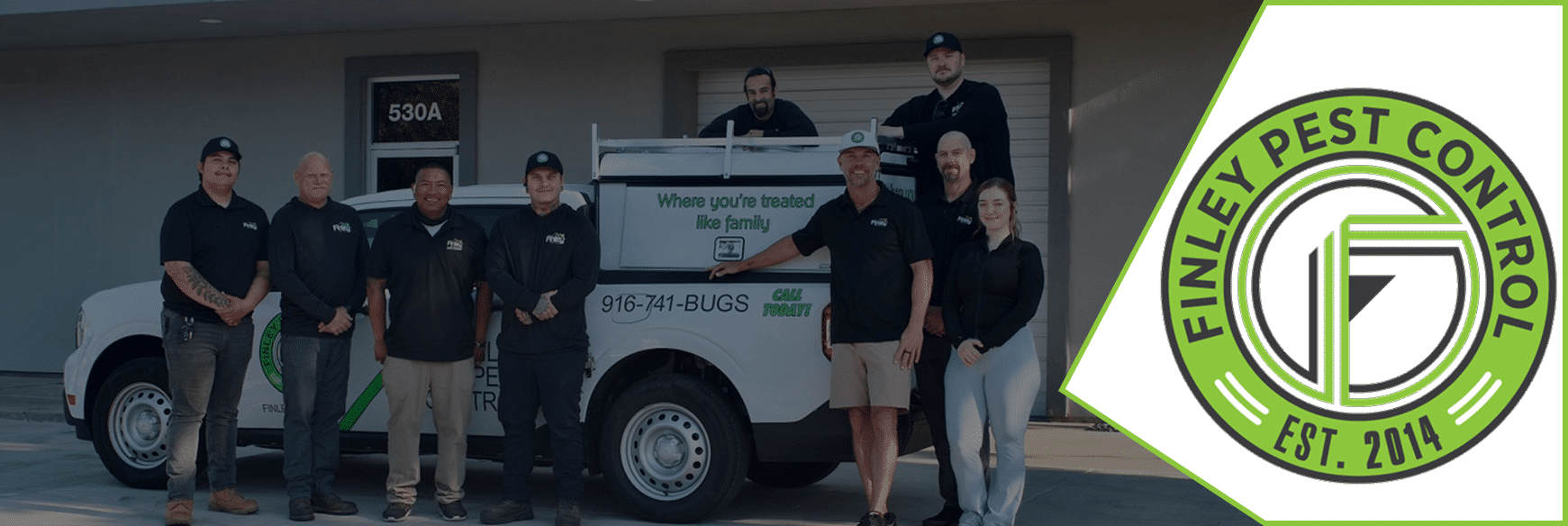 finley pest control team in greater sacramento area